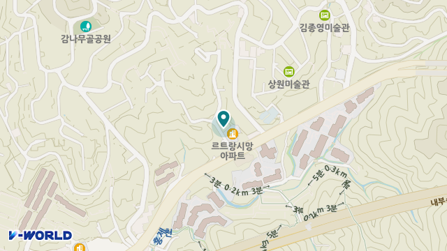 아름다운재활요양원 위치 지도