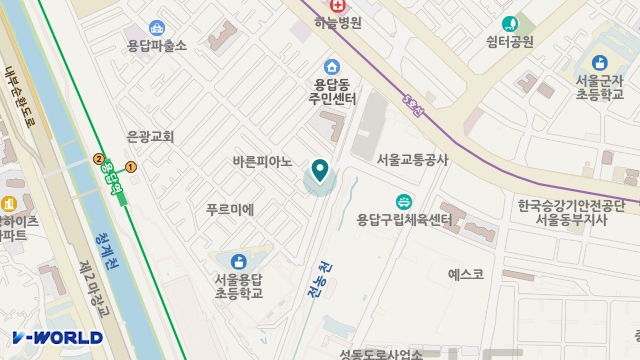 한마음너싱홈 위치 지도
