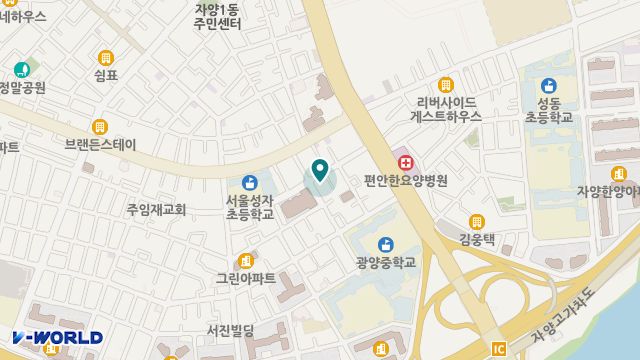 광진노인보호센터 위치 지도
