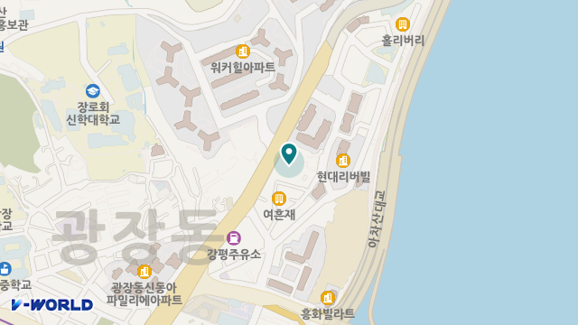 워커힐케어센터2 위치 지도