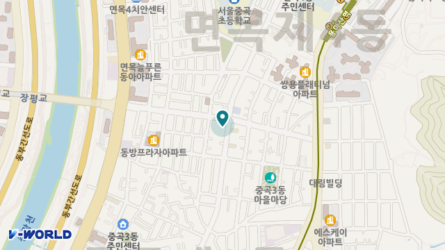 중곡요양원 위치 지도