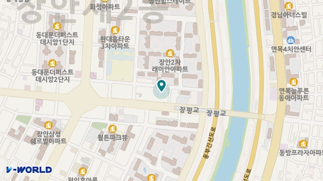한사랑실버케어요양원 위치 지도