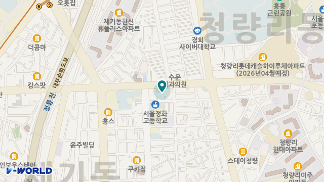 홍릉요양원 위치 지도