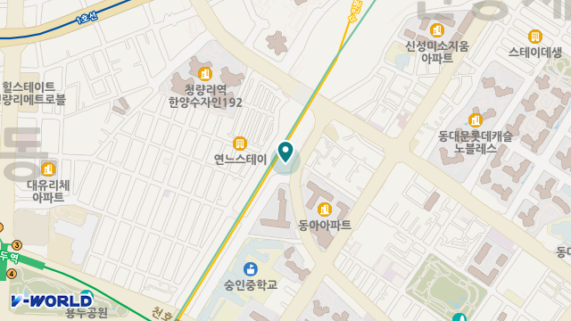 시립동대문실버케어센터 위치 지도