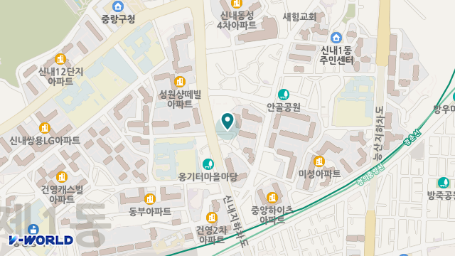 한세노인복지센터 위치 지도