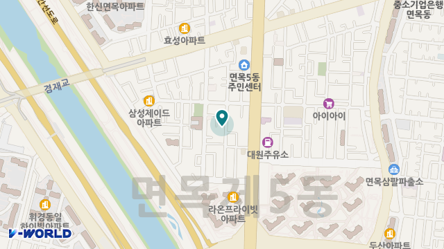 중랑삼성 요양원 위치 지도