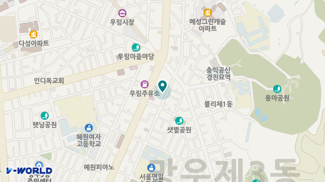 장원서울요양원 위치 지도
