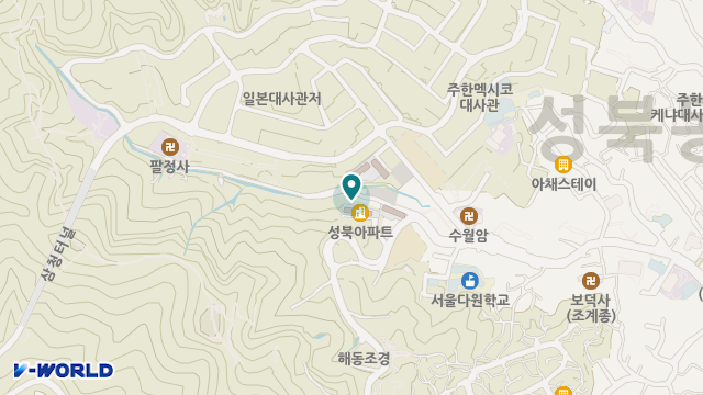성북힐요양원 위치 지도