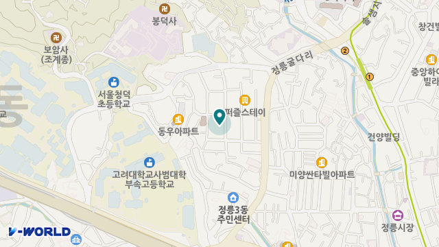 e포근한요양원 위치 지도