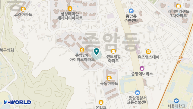 종암요양원 위치 지도