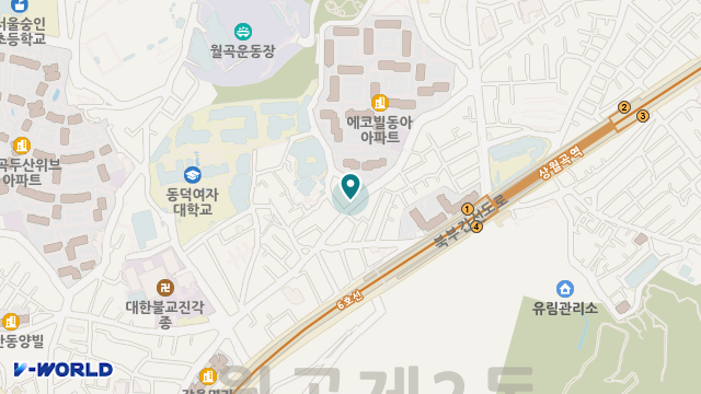 늘푸른요양원 위치 지도