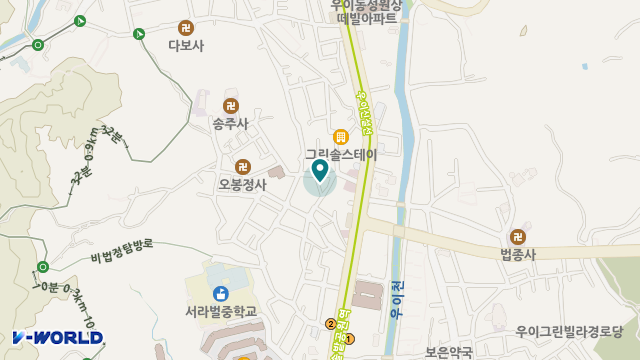 행복요양원 위치 지도