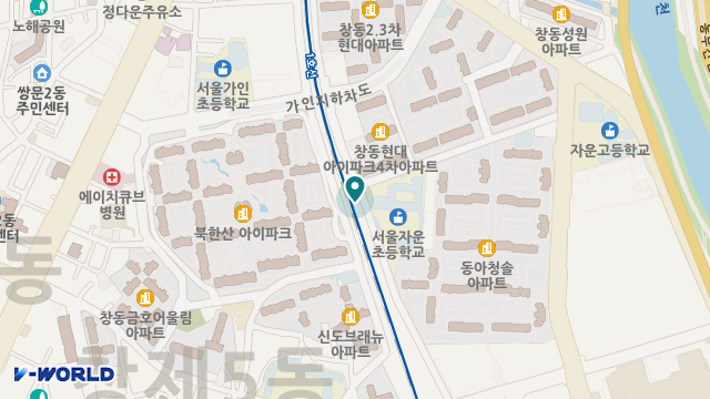 도봉효드림요양원 위치 지도