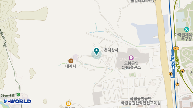 다사랑요양원 위치 지도