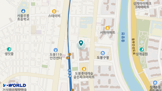 큰사랑노인요양원 위치 지도