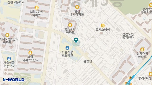 늘사랑실버센터 위치 지도