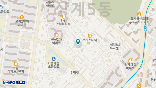 서울실버케어노인요양원 위치 지도