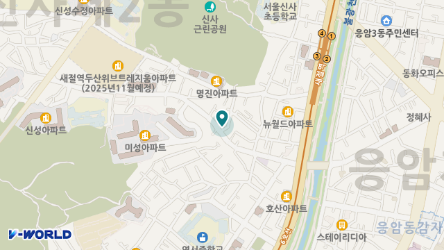 써니요양원 위치 지도