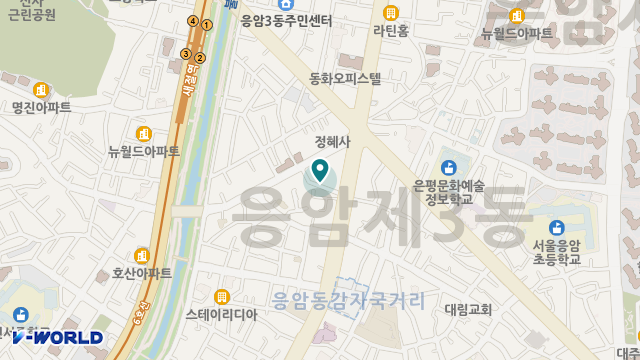 마추미실버케어 응암점 위치 지도