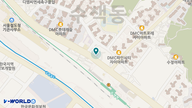 수색실버케어 위치 지도