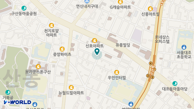 주안요양원 위치 지도