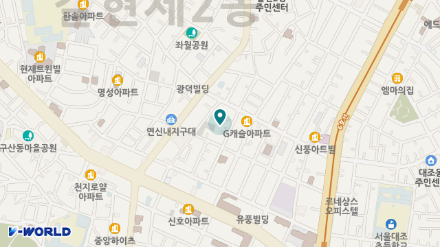 은평실버랜드요양원 위치 지도