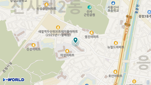 실비아요양원 위치 지도