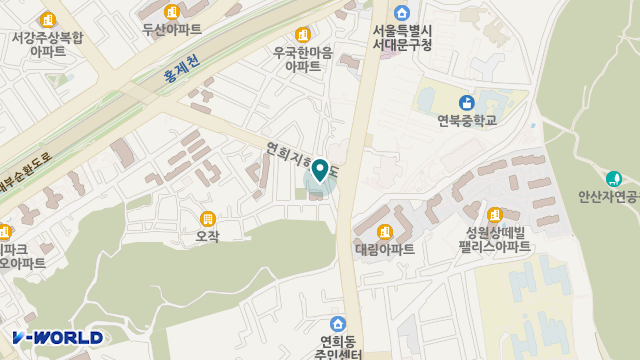 연희시니어스 위치 지도