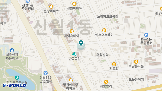 신월실버요양원 위치 지도