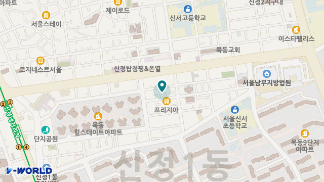서울실버하임 위치 지도