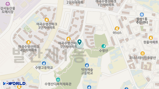 호선실버센터 위치 지도
