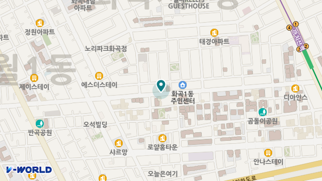 강서사랑요양원 위치 지도