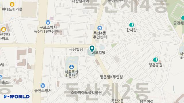 시니어실버타운2 위치 지도