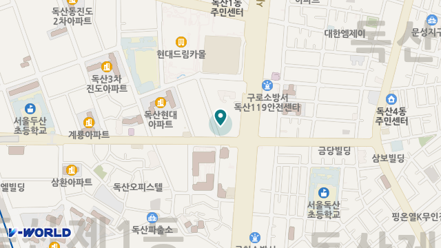 청림요양원 위치 지도
