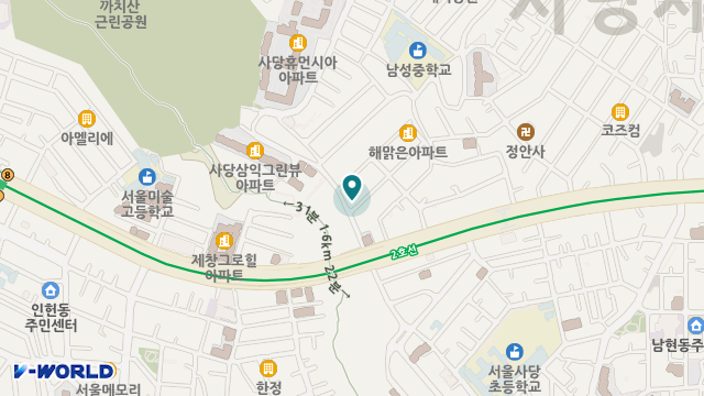 나이팅게일 너싱홈 위치 지도