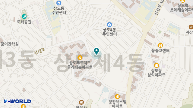 동작사랑 요양원 위치 지도