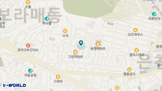 동명노인복지센타 위치 지도