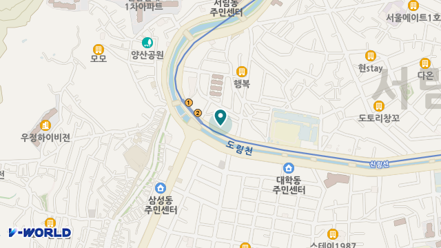 은빛요양원 위치 지도