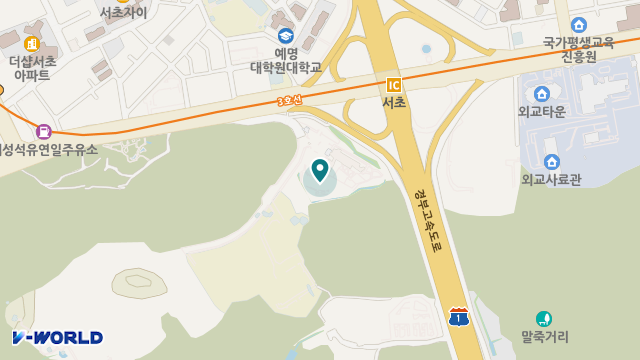 구립서초노인요양센터 위치 지도
