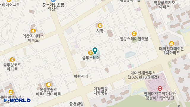 구립 역삼노인요양센터 위치 지도