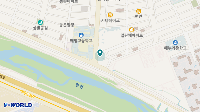포도나무실버타운3호점 위치 지도