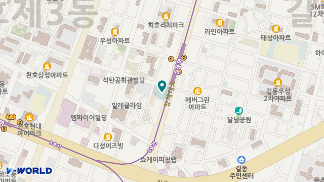 그랜드너싱홈 위치 지도