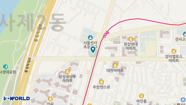 서울케어링하우스 위치 지도
