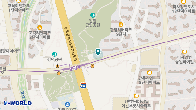 종근당산업(주) 벨포레스트 위치 지도