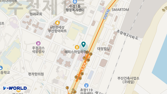 인창동구노인요양원 위치 지도