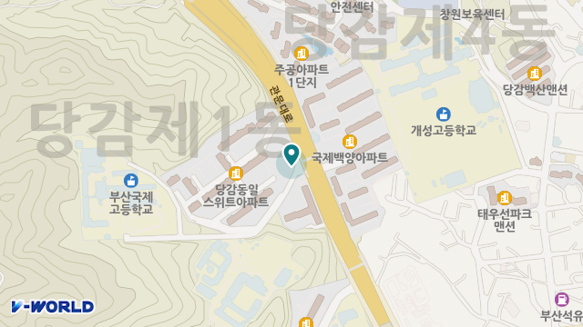당감중앙요양원 위치 지도