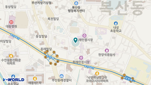 우하요양원 위치 지도