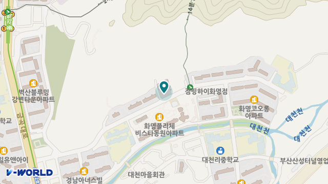 정화노인요양원 위치 지도