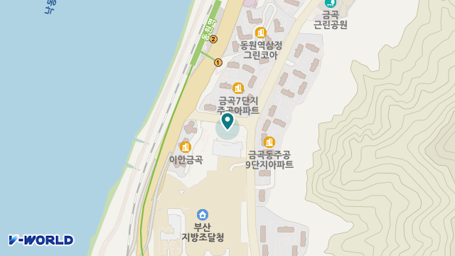 라온요양원 위치 지도