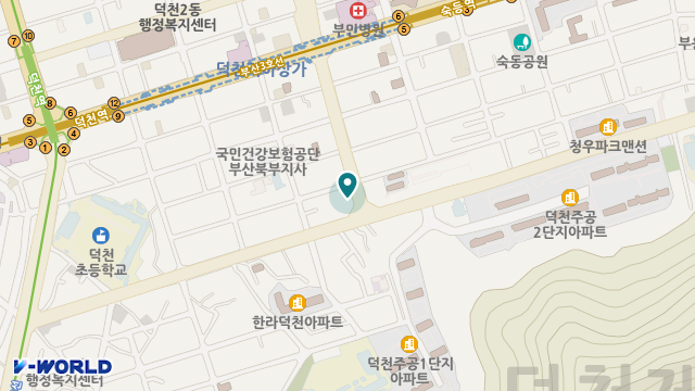 로뎀노인요양원 위치 지도